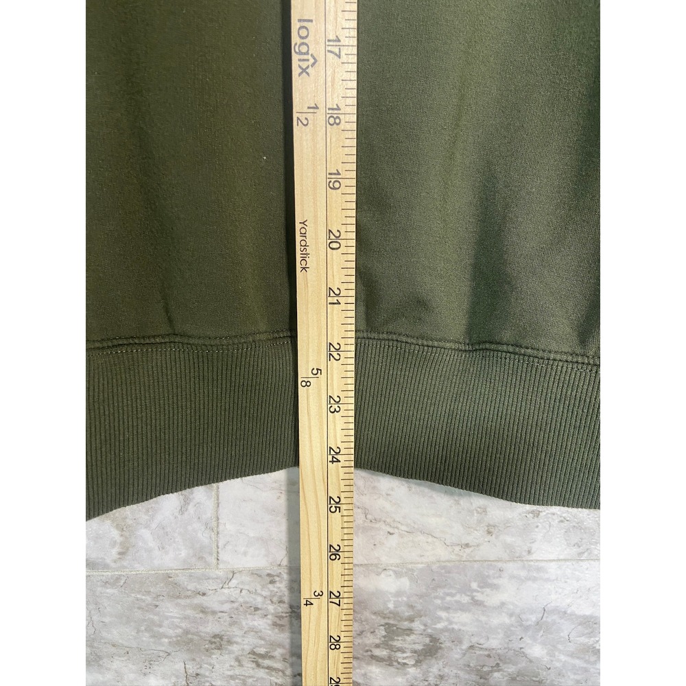 Buffalo David Britton Men's Sz S Army Green Pullover Hoodie Sweatshirt - Picture 7 of 9